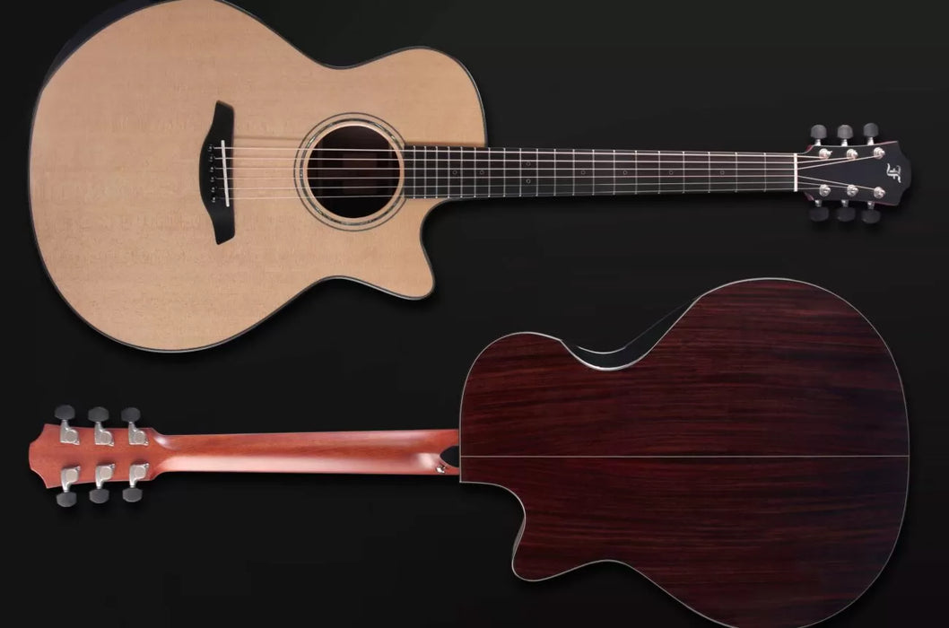 Furch Yellow Deluxe Gc-SR a, LR Baggs Anthem, Hardcase