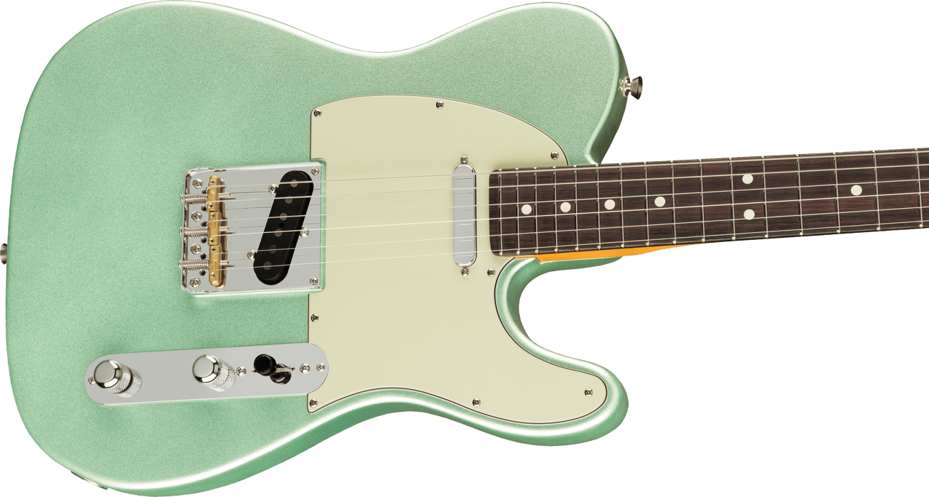 Fender American Professional II Telecaster, Rosewood Fingerboard - Mystic Surf Green