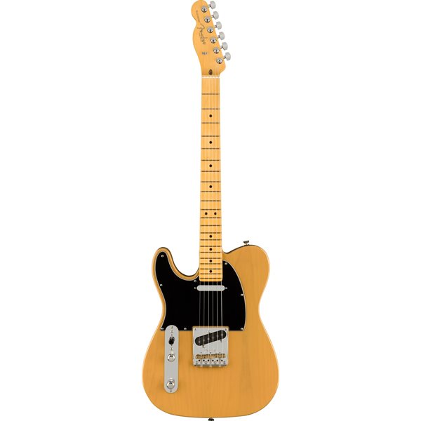 Fender American Professional II Telecaster, Maple Fingerboard, Left-Handed - Butterscotch Blonde