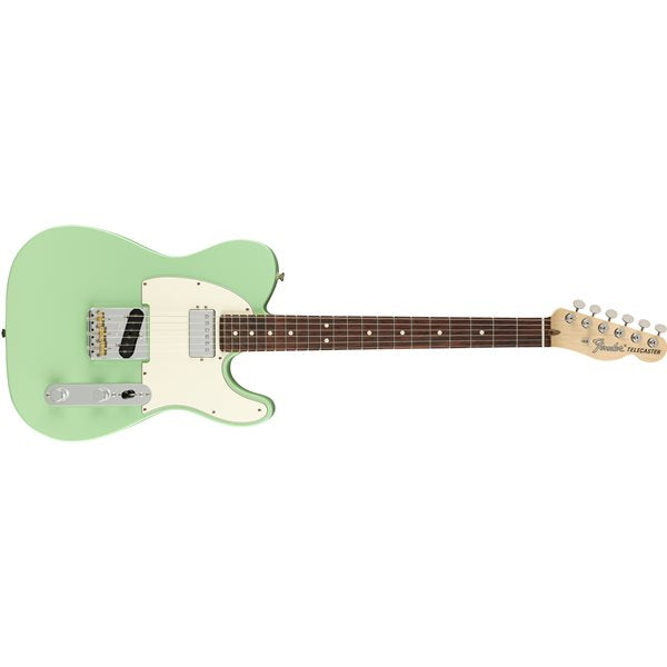 Fender American Performer Telecaster w/Humbucking, Rosewood Fingerboard - Satin Surf Green