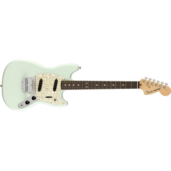 Fender American Performer Mustang, Rosewood Fingerboard - Satin Sonic Blue