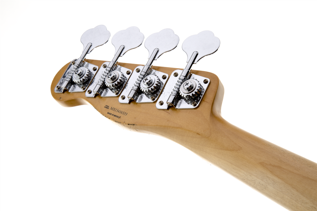Fender  Mike Dirnt Road Worn Precision Bass, Maple Fingerboard - White Blonde
