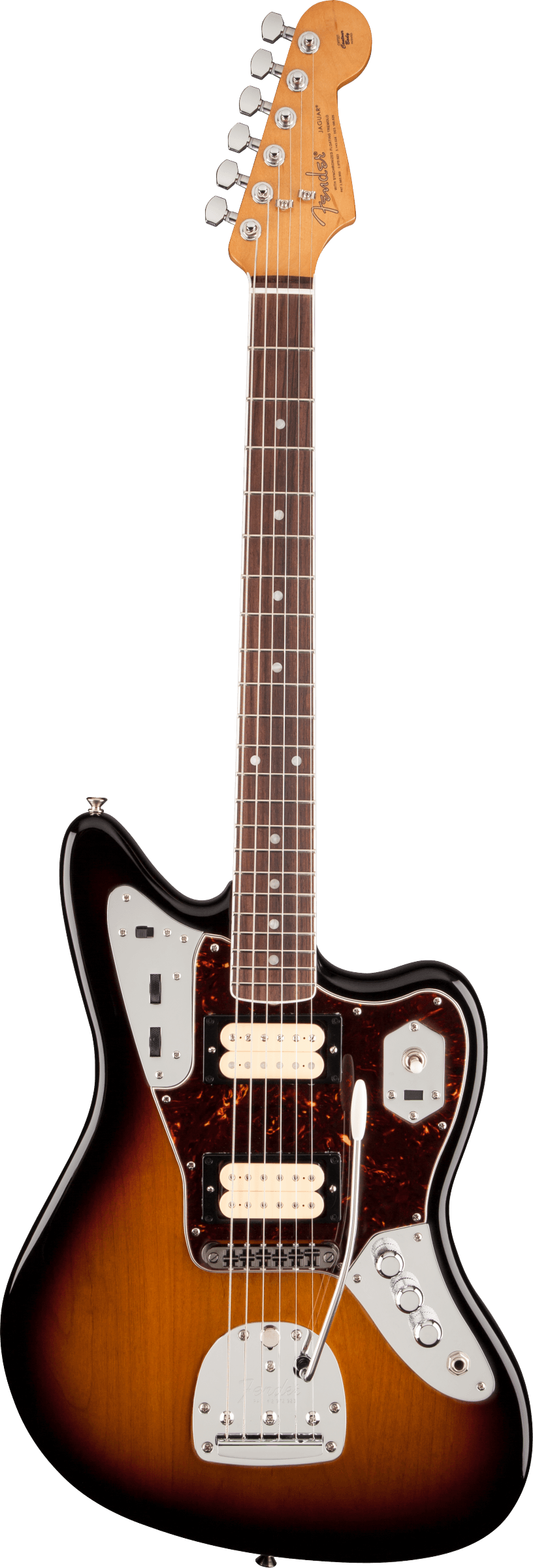 Fender Kurt Cobain Jaguar, Rosewood Fingerboard, 3-Color Sunburst