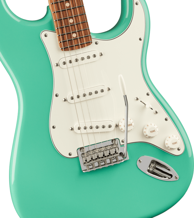 Fender Player Stratocaster, Pau Ferro Fingerboard - Sea Foam Green