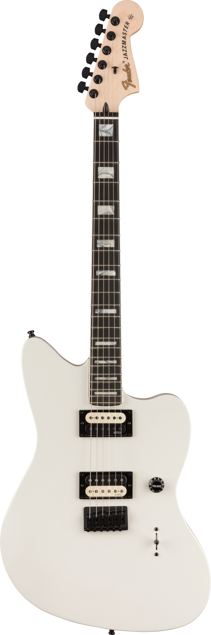 ギター Fender Jim Root Jazzmaster V4 Fender Jim Root Jazzmaster V4, Ebony Fingerboard - Flat White for