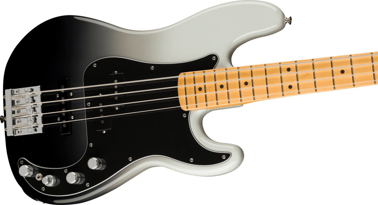 Fender Player Plus Precision Bass, Maple Fingerboard - Silver Smoke