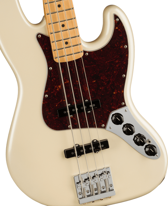 Fender Player Plus Active Jazz Bass, Maple Fingerboard - Olympic Pearl