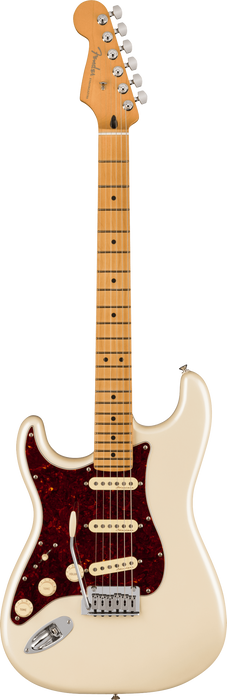 Fender Player Plus Stratocaster, Left-Hand, Maple Fingerboard - Olympic Pearl