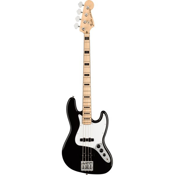 Fender Geddy Lee Jazz Bass, Maple Fingerboard - Black for Sale in