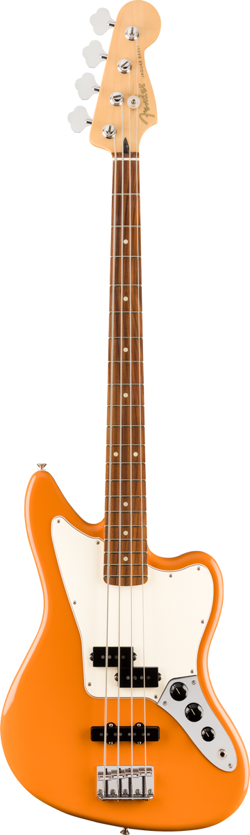 Fender Player Jaguar Bass, Pau Ferro Fingerboard - Capri Orange