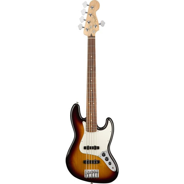 Fender Player Jazz Bass V, Pau Ferro Fingerboard - 3-Color Sunburst