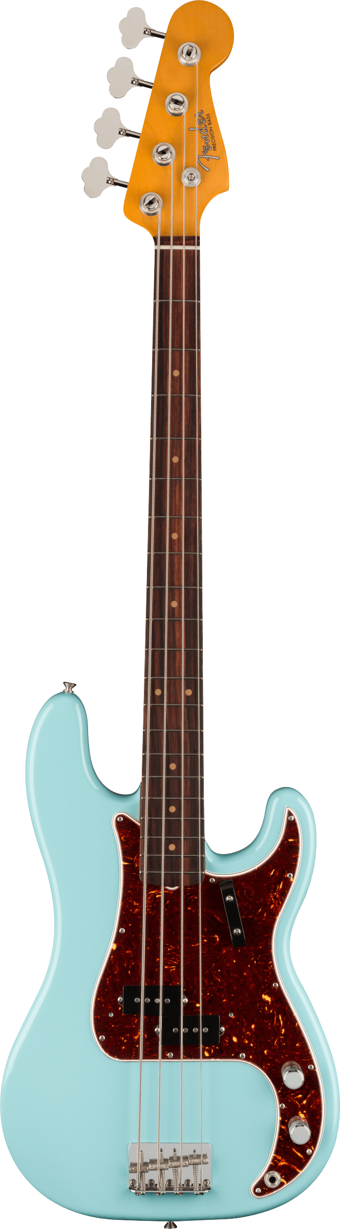 Fender American Vintage II 1960 Precision Bass, Rosewood Fingerboard -  Daphne Blue