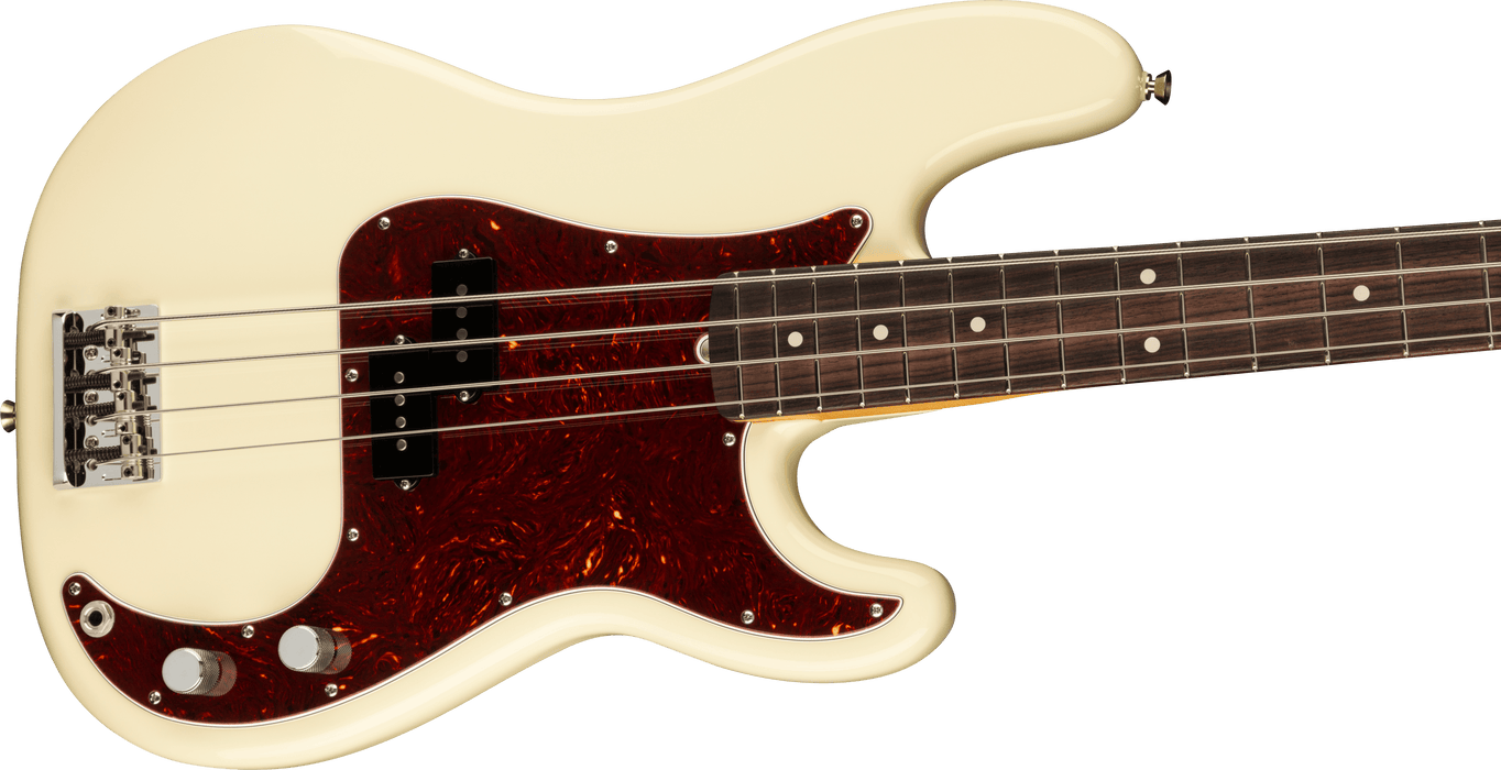 Fender American Professional II Precision Bass, Rosewood Fingerboard - Olympic White