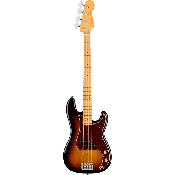 Fender American Professional II Precision Bass, Maple Fingerboard - 3-Color Sunburst