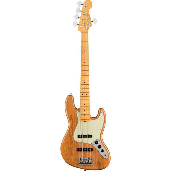 Fender American Professional II Jazz Bass V, Maple Fingerboard - Roasted Pine