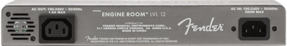 Fender Engine Room LVL8 Power Supply, 120V : : Musical  Instruments, Stage & Studio