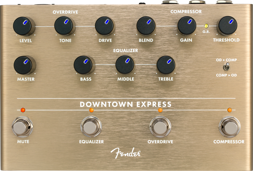 Fender エフェクター Bass Multi Effect Pedal 0234538000_pdl_frt_001_nr_1024