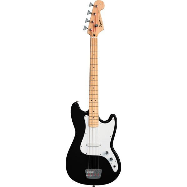 Squier Bronco Bass, Short Scale, Maple Fingerboard - Black