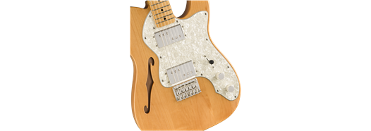 Squier Classic Vibe 70s Telecaster Thinline Maple Fingerboard - Natural