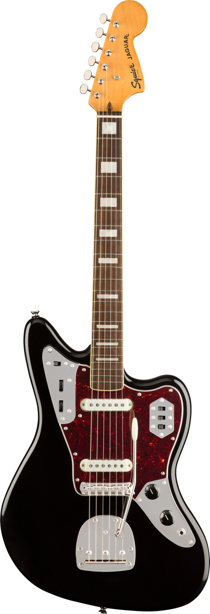 Squier Classic Vibe '70s Jaguar, Laurel Fingerboard - Black for