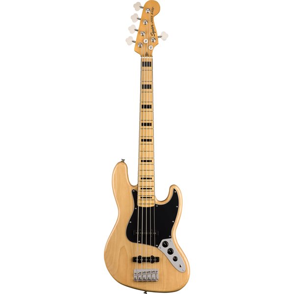 Squier Classic Vibe '70s Jazz Bass V, Maple Fingerboard - Natural