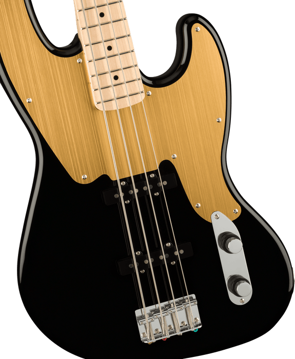 Squier Paranormal Jazz Bass '54, Maple Fingerboard - Black