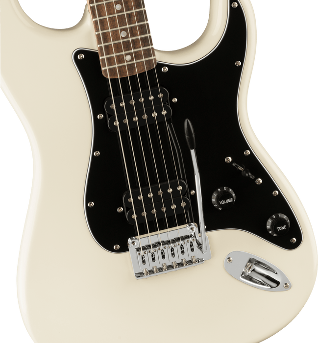 Squier Affinity Series Stratocaster HH, Laurel Fingerboard - Olympic White