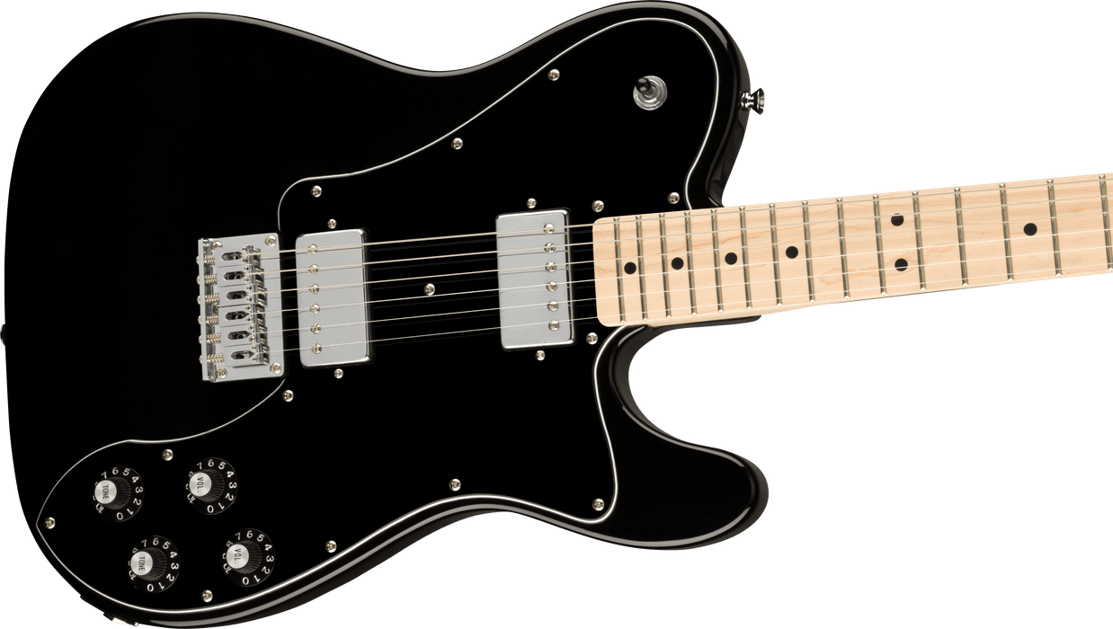 Squier Affinity Series Telecaster Deluxe, Maple Fingerboard - Black