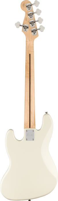 Squier Affinity Series Jazz Bass V, Maple Fingerboard - Olympic White