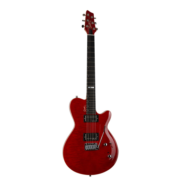 Godin Signature DS-1 w/Gig Bag - Trans Red Flame