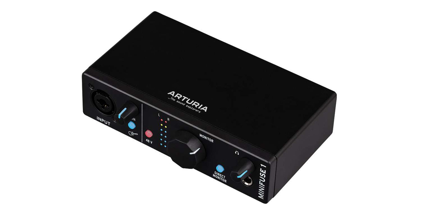 Arturia Minifuse 1 Compact USB Audio Interface - Black
