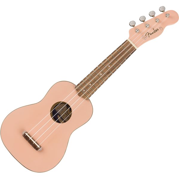 Fender Ukulele Venice Soprano WN - Shell Pink