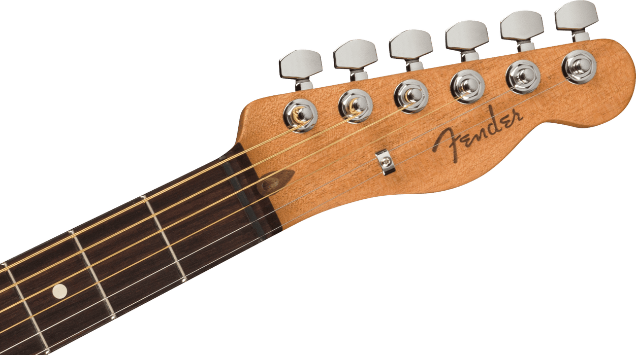 Fender Acoustasonic Player Telecaster, Rosewood Fingerboard - Arctic White