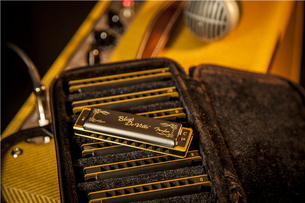 Fender Blues DeVille Harmonicas - 7-Pack with Case