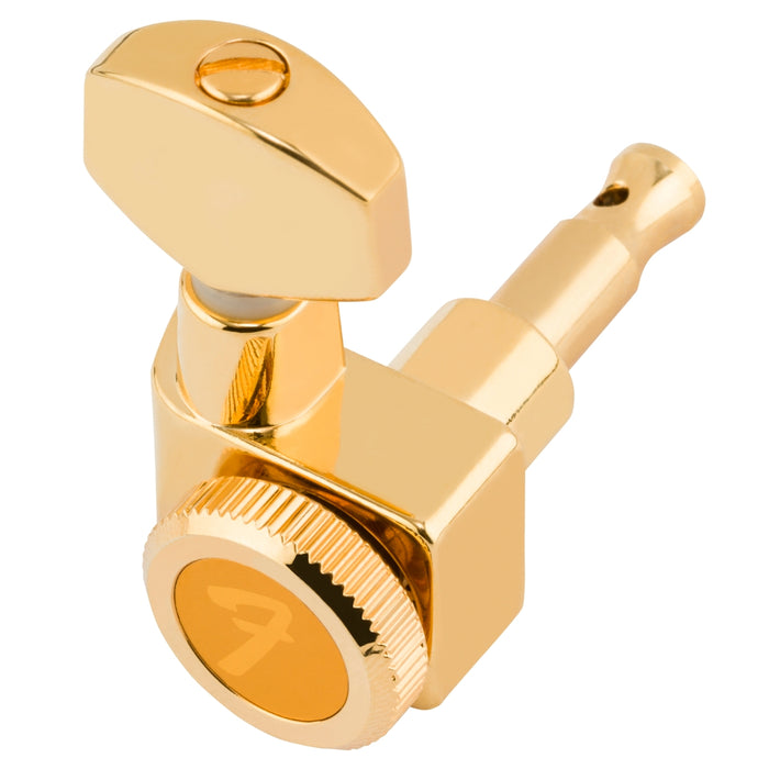 Fender Locking Stratocaster®/Telecaster® Staggered Tuning Machines (Gold) (6)