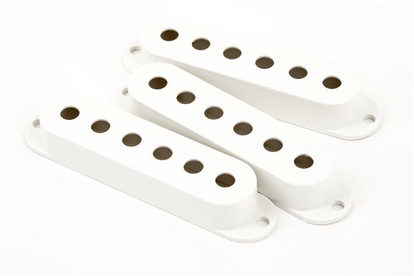 Fender Pickup Covers, Stratocaster - White (3)
