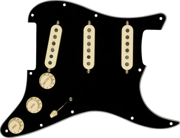 Fender Pre-Wired Strat Pickguard, Custom Shop Texas Special SSS