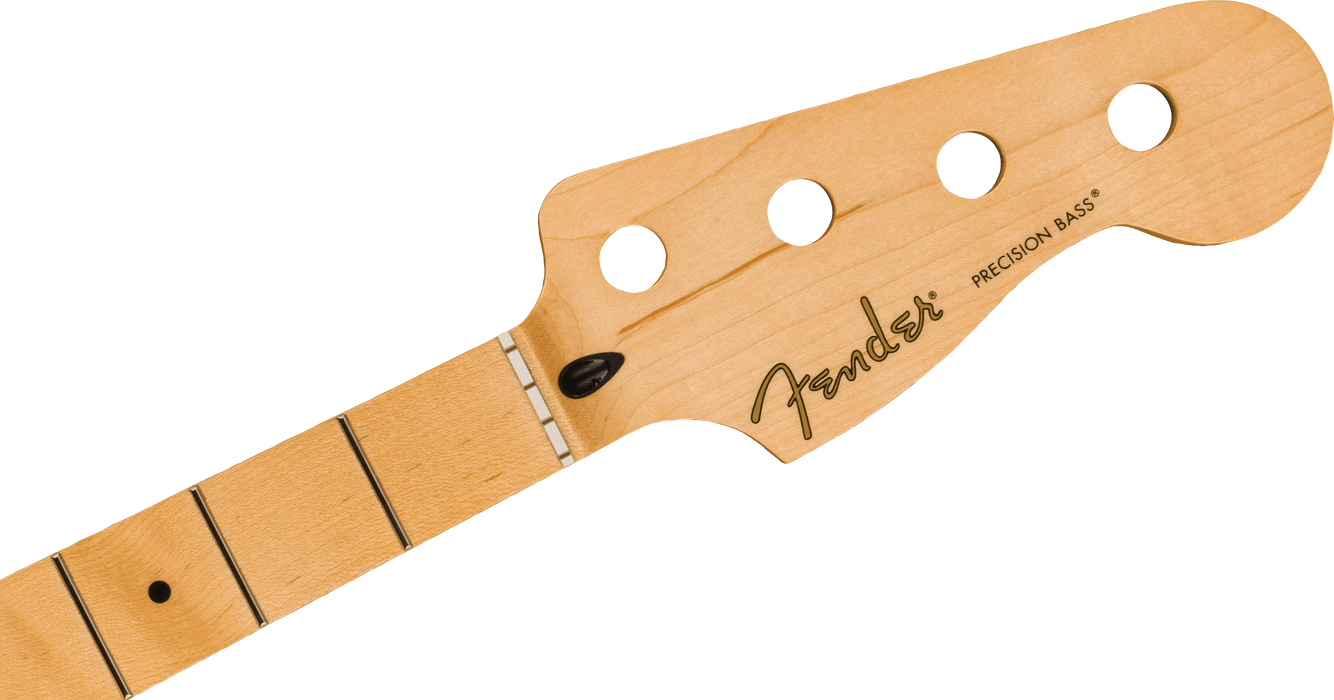 Fender Player Series Precision Bass Neck, 22 Medium Jumbo Frets, Maple, 9.5", Modern "C"