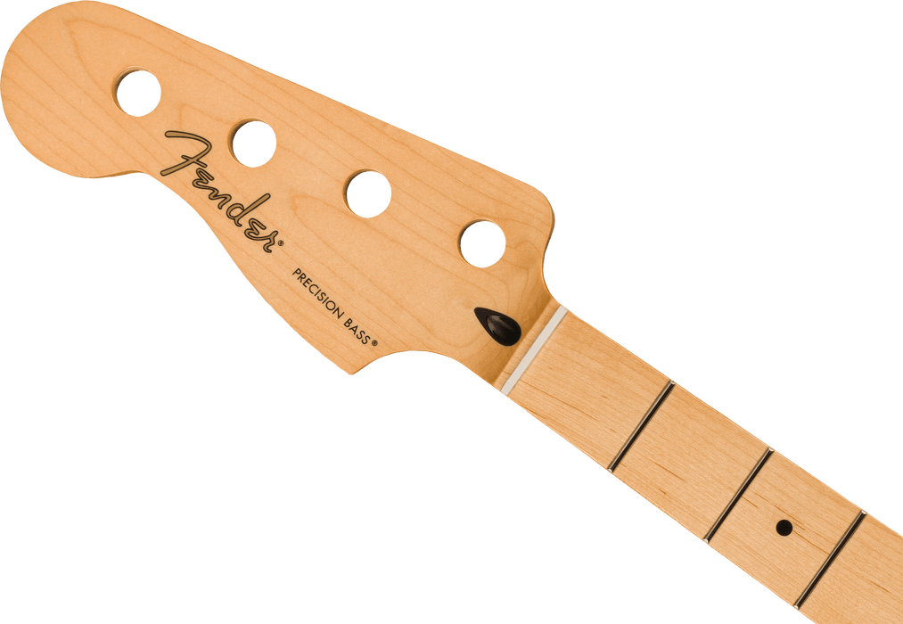 Fender Player Series Precision Bass Left-Handed Neck, 22 Medium Jumbo Frets, Maple, 9.5", Modern "C"