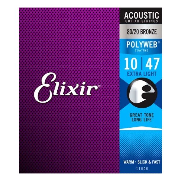 Elixir Acoustic Polyweb XL 10-47