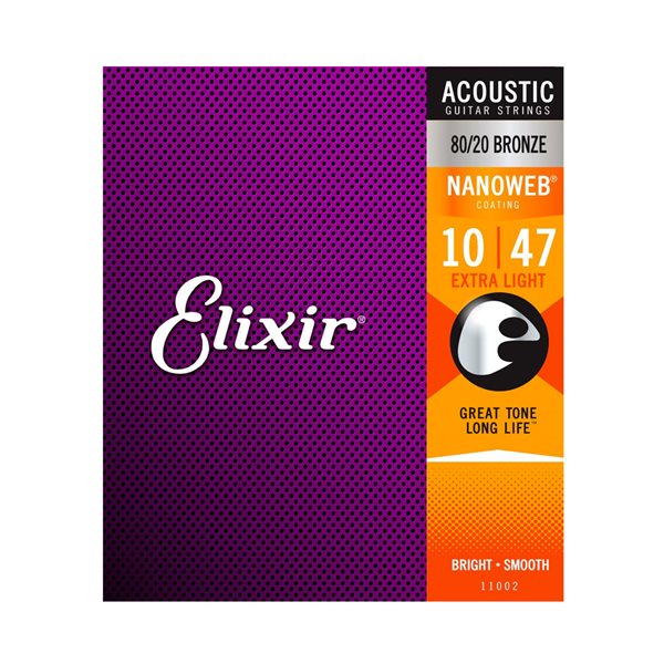 Elixir Acoustic Nanoweb XL 10-47