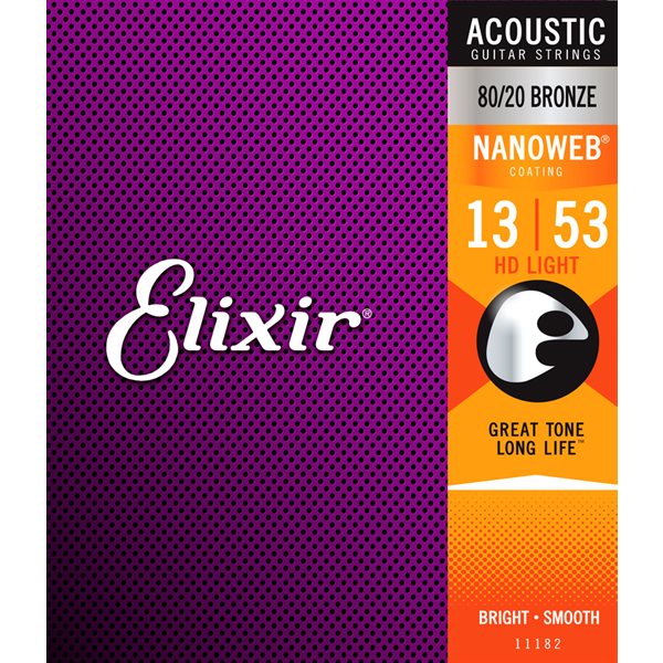 Elixir Acoustic Nanoweb 80/20 HD 13-53