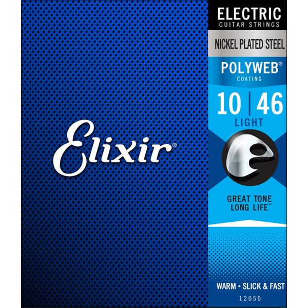 Elixir Electric Guitar Strings Polyweb Light 10-46