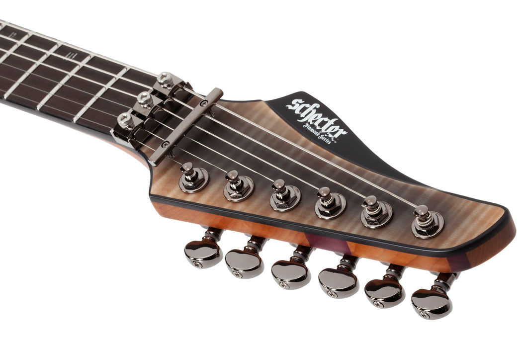 Schecter Banshee Mach-6 FR-S 6-String Electric Guitar - Fallout Burst
