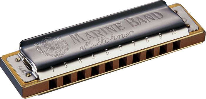 Hohner Marine Band 1896 Classic Harmonica - E