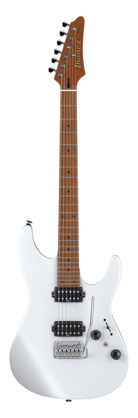 Ibanez AZ2402 Prestige 6-String w/Case - Pearl White Flat for Sale