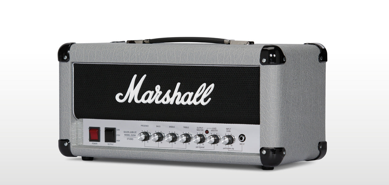 Marshall 2525H Mini Silver Jubilee 20/5-watt Tube Guitar Amplifier Head
