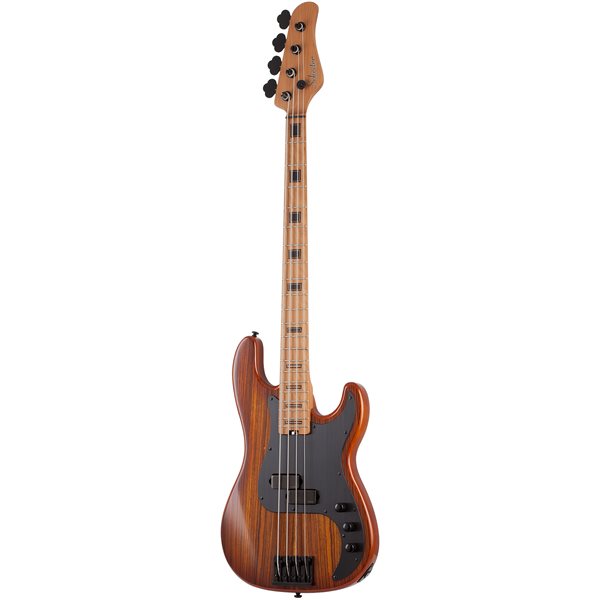 Schecter P-4 Exotic Electric Bass - Faded Vintage Sunburst