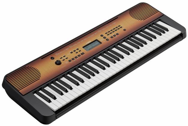 Yamaha PSRE360MA Digital Keyboard - Sunburst Maple Finish