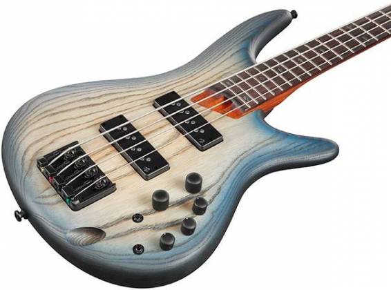 Ibanez SR600ECTF SR Standard 4-String Bass - Cosmic Blue Starburst Flat